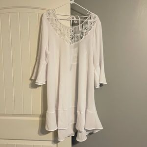 Swim dress coverup